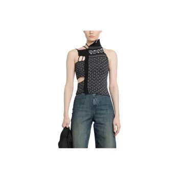 MM6 Maison Margiela Tank Tops Women's Black