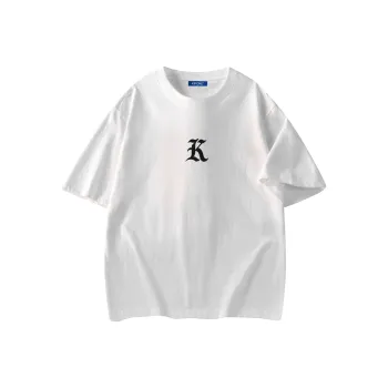 KIPONE Drop Shoulder Sleeve T Shirt Unisex