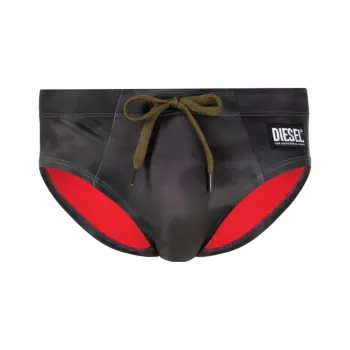 DIESEL Swimming Shorts Men's Charcoal Gray