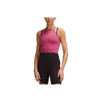 Lululemon Wunder Train High-Neck Cross-Back Tank Top Tank Tops Women's