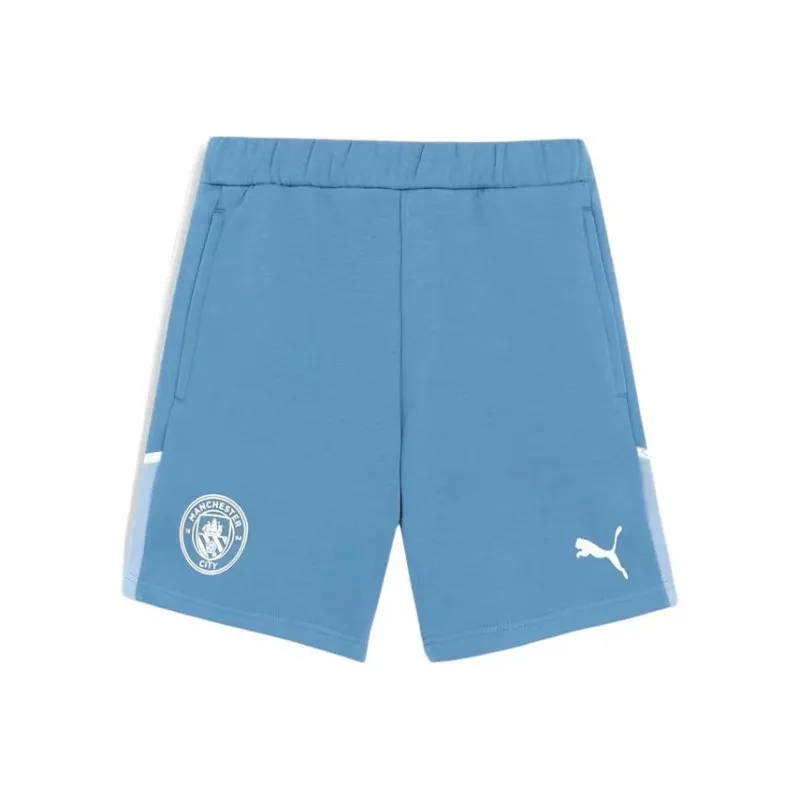 PUMA Manchester City's Home Jersey Collection Casual Shorts Men Blue-0