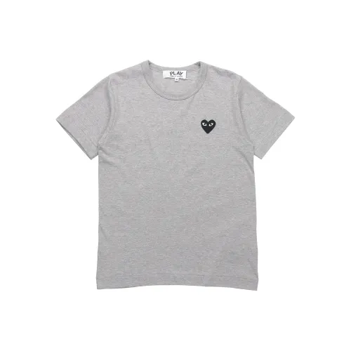 CDG Play Regular T Shirt Women's Gray