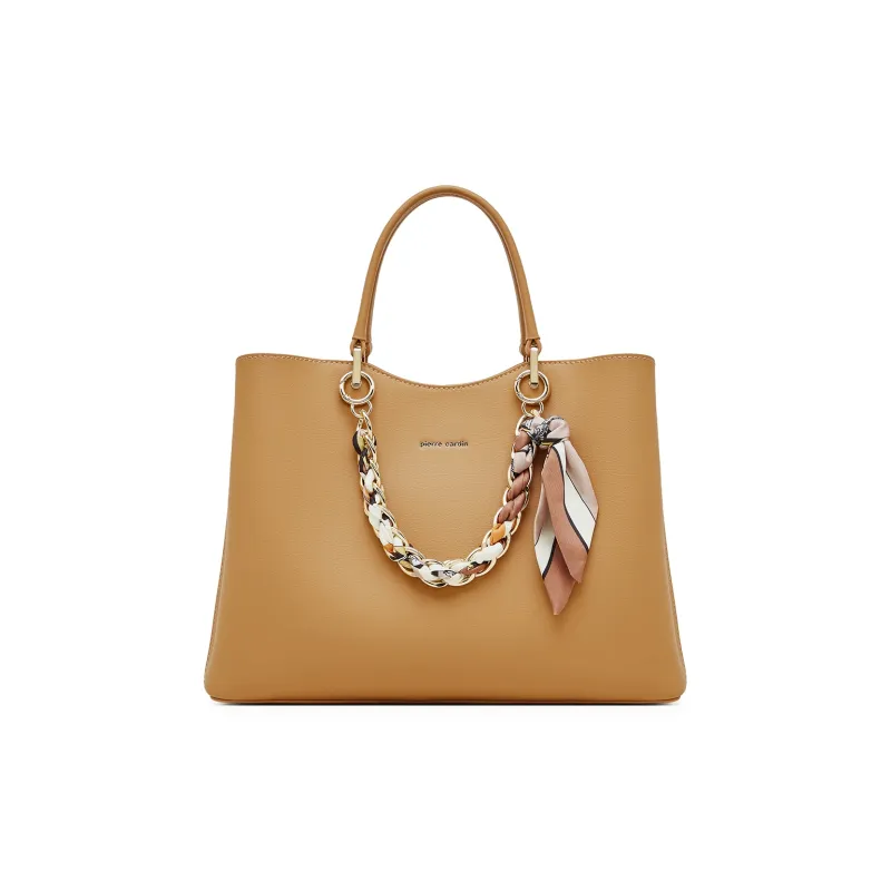 PIERRE CARDIN Split Cow Leather Shoulder Bag, Crossbody Bag, Handbag Regular Women's Multicolor-26
