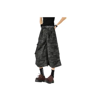 TBSM Denim Shorts Unisex Camouflage