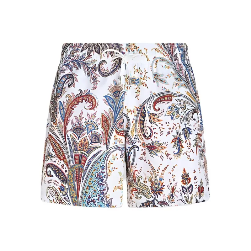 ETRO Paisley Printed Swim Shorts-0