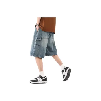 KVIV Denim Shorts Men's Light Blue Main Editor's Recommendation