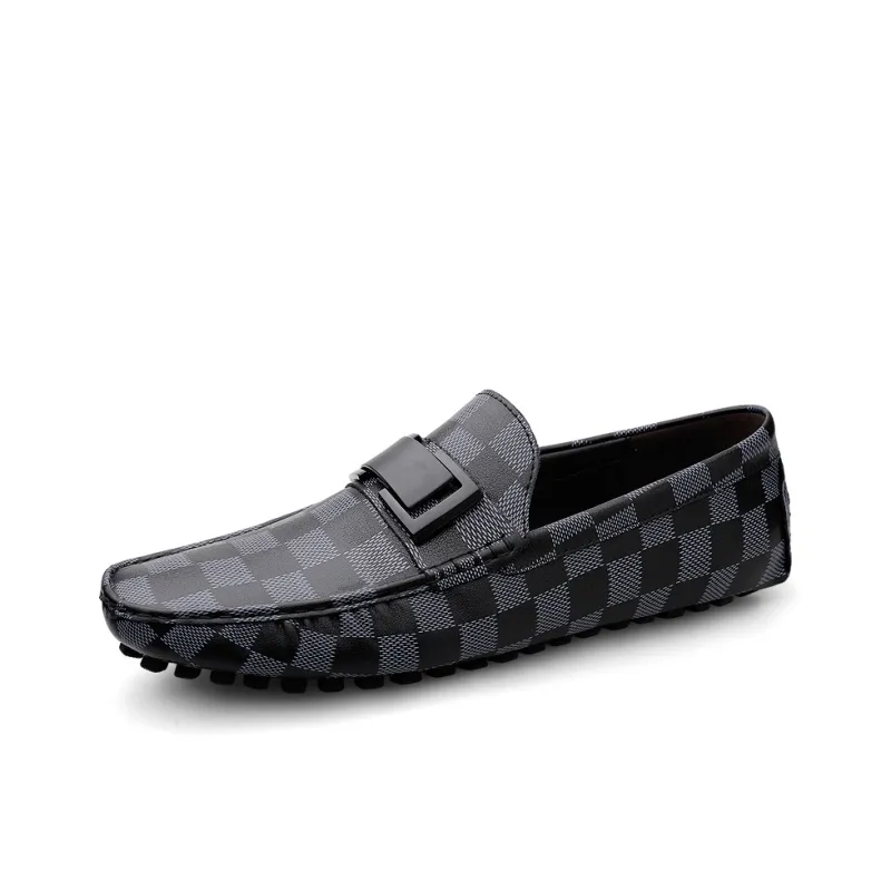 Eminu Gommino Loafers Men Black-0