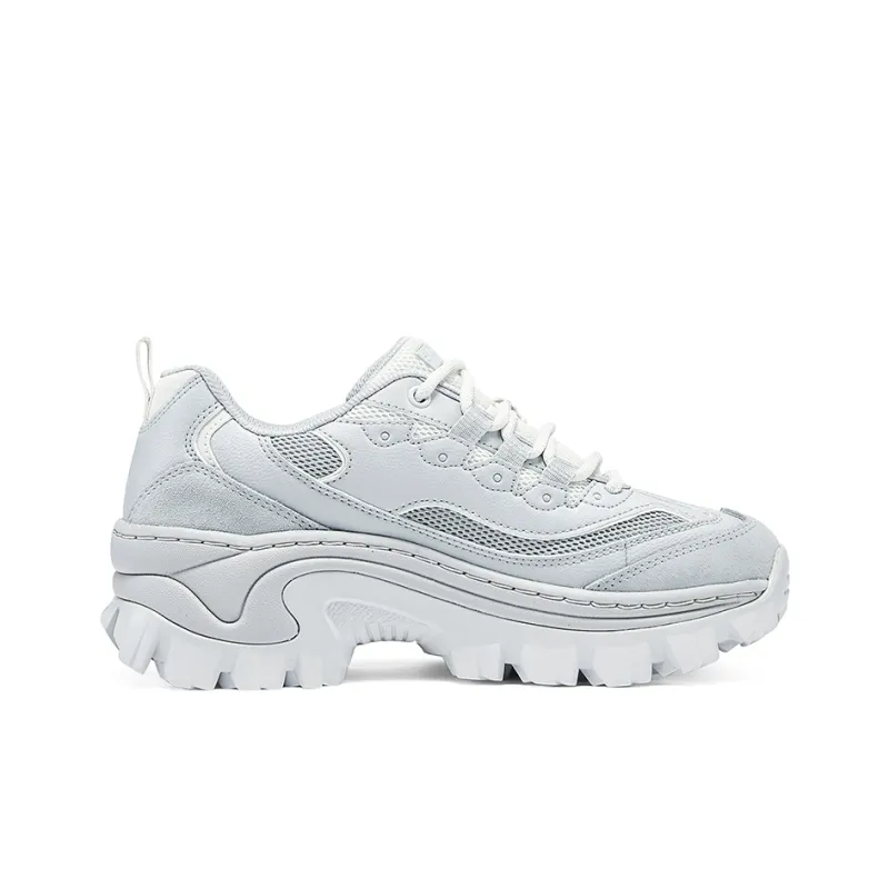 Skechers Street Anti Slip Wear Resistant Low Top Chunky Sneakers Women's Gray-2