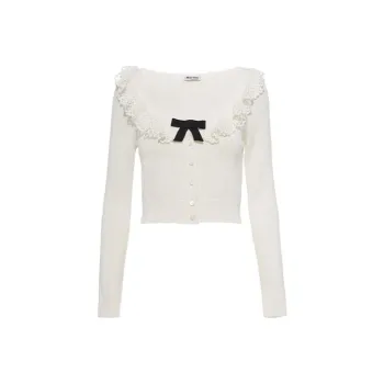 MIU MIU SS21 Sweater Women's White