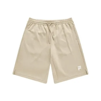 FILA FUSION Casual Shorts Unisex Light Beanpaste Brown