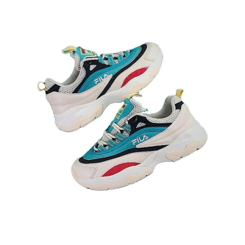 FILA FUSION Fila Pose Ray Platform Chunky Sneaker White/Green Women's-2