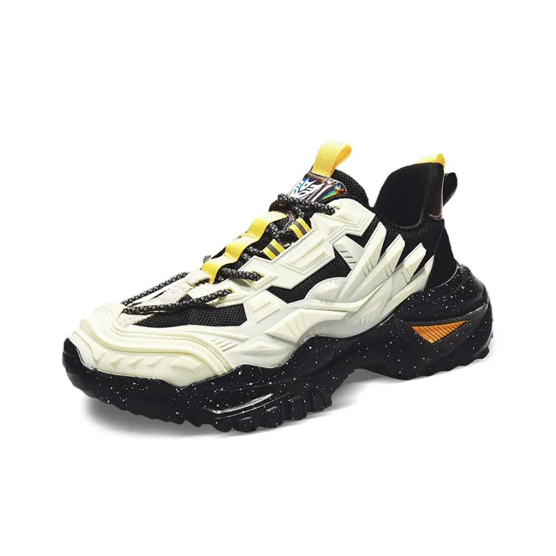 OFFER AITR Cushioning Slip Resistant Height Increasing Low Top Chunky Sneakers Unisex-15