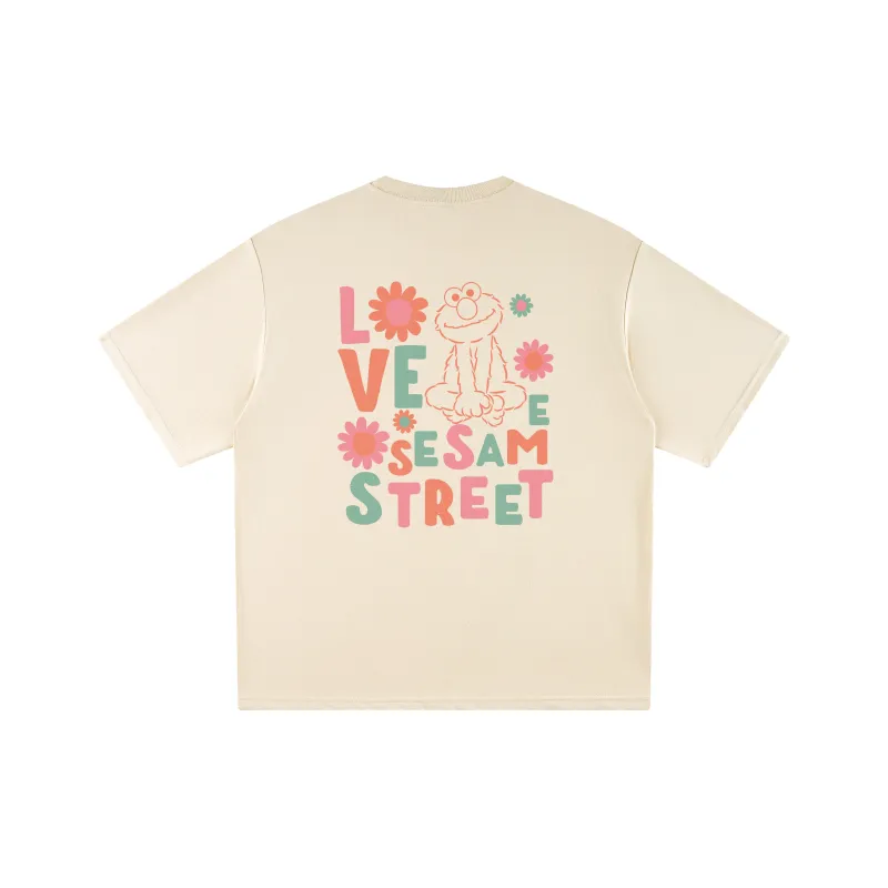 SESAME STREET [ELMO Collection] Short Sleeved T Shirts Unisex-5