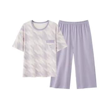 FENTENGCARE Pajama Set Women's Violet