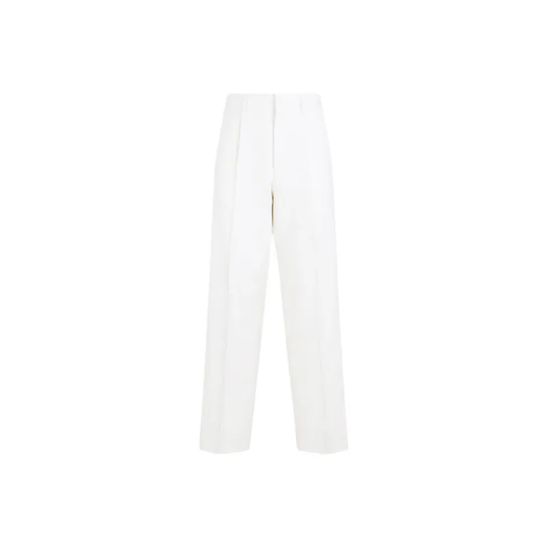 Ermenegildo Zegna Pleated Tapered Leg Trousers-0