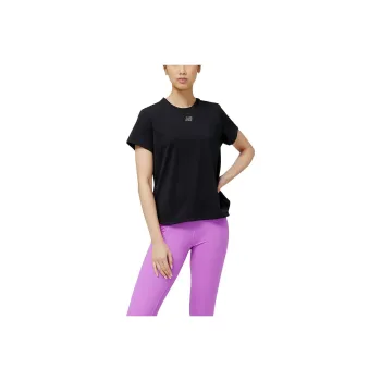 New Balance T Shirts Women's Black