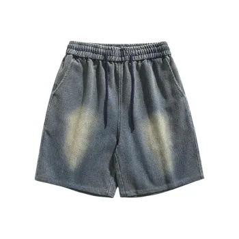 FAVEPOP Denim Shorts Unisex Blue