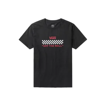 Vans Boyfriend Grid T Shirt Women's Black
