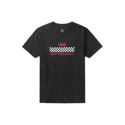 Vans Boyfriend Grid T Shirt Women's Black