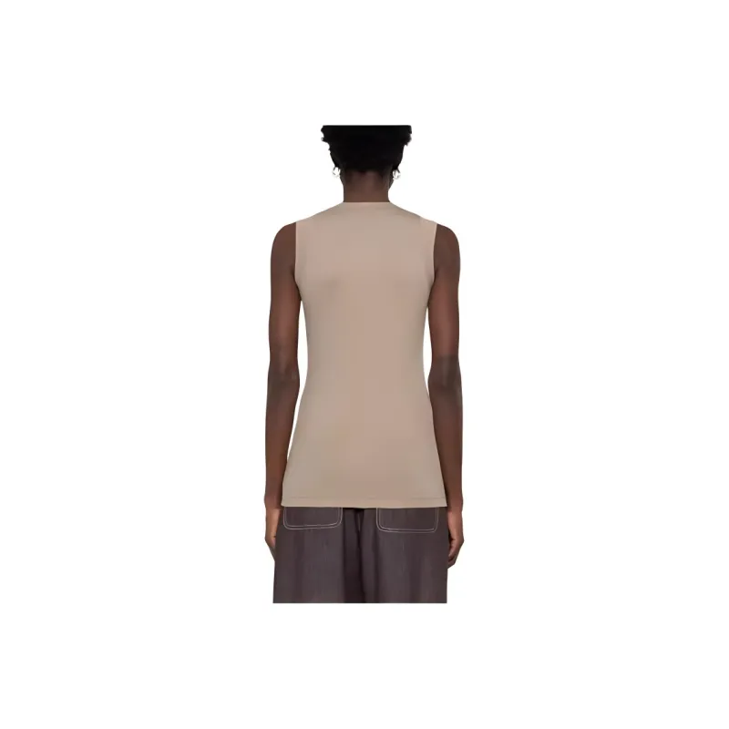 Brunello Cucinelli Ribbed Hem V Neck Top-3