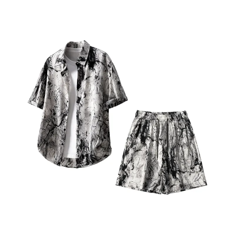 ZYKY Shirt Matching Sets Unisex-3