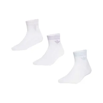 Adidas Originals Mid Calf Socks Women's 3 Pack White
