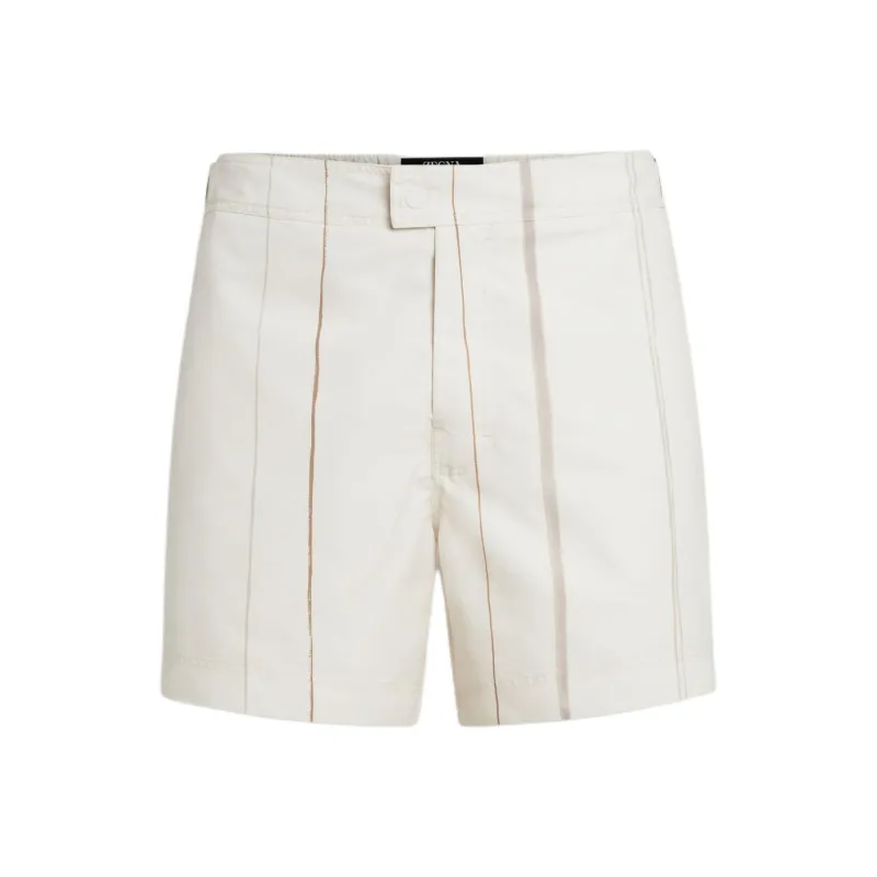 Ermenegildo Zegna Striped Swim Shorts-0