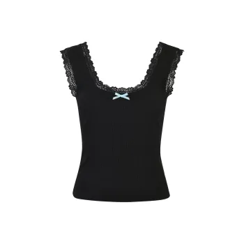 Tiger Mist SABINE TOP Tank Tops Women's Black