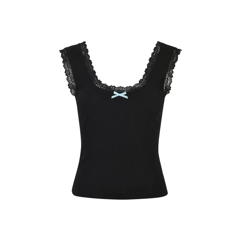 Tiger Mist SABINE TOP Tank Tops Women's Black-0