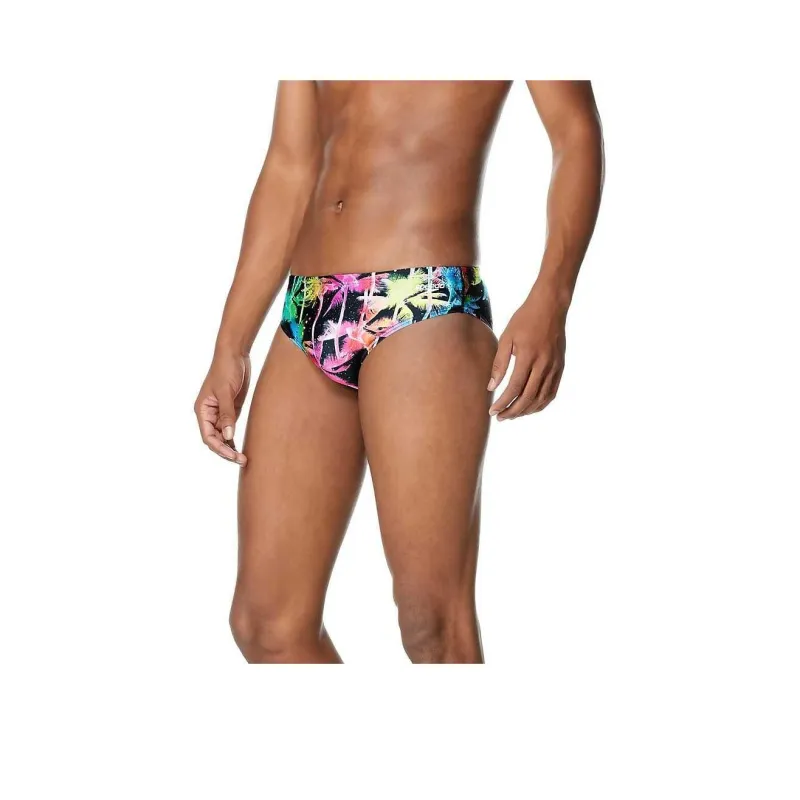 Speedo Men's Printed One Brief Cobalt Blue Swimming Shorts Men's-40
