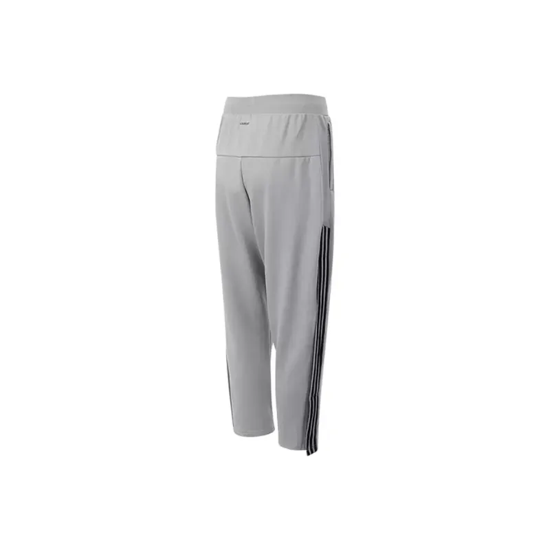 Adidas BASKETBALL FW24 TRACKSUIT BOTTOMS Knitted Sweatpants Men's Pure Quality Gray-1
