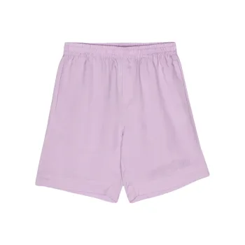 MSGM Logo Embroidered Thigh Length Shorts