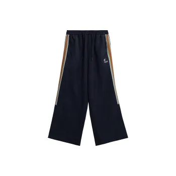 NANDCHN Casual Pants Unisex Navy Blue