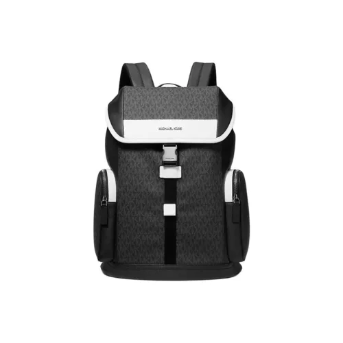 MICHAEL KORS COOPER Coated Canvas Backpack Men's Black