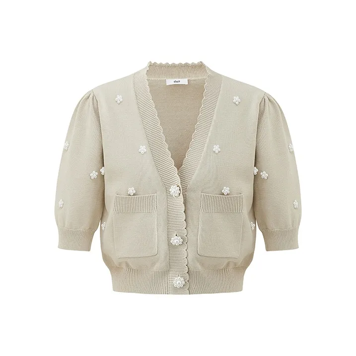 D'zzit Knitwear Women's Light Khaki-0