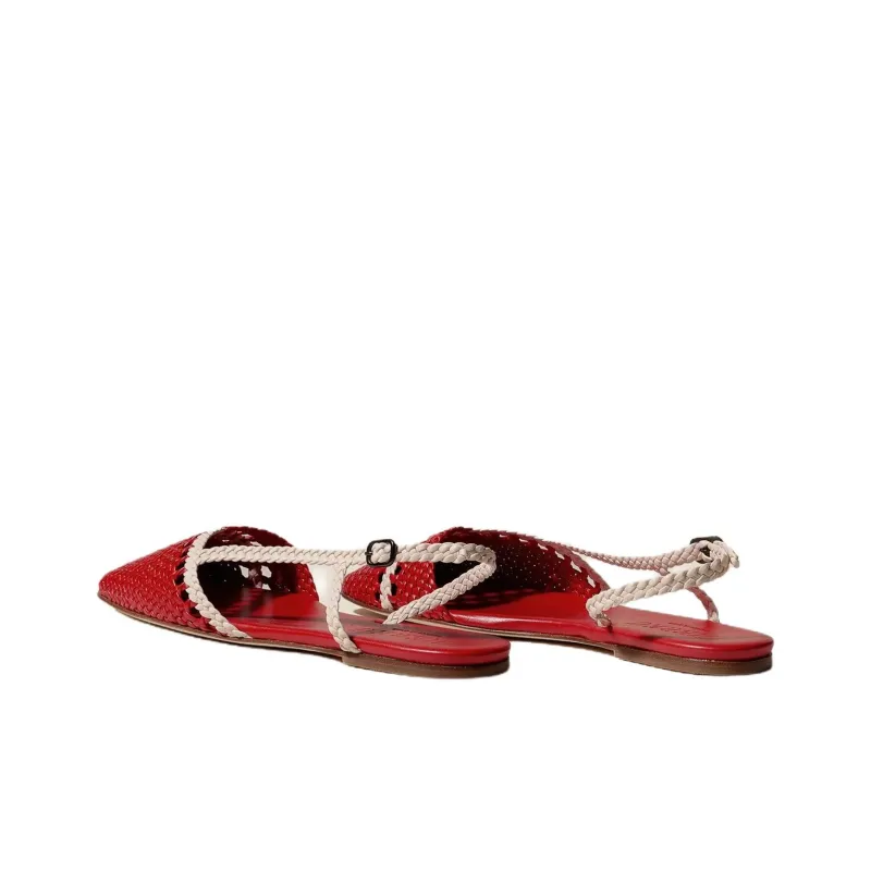 Hereu Rondaia Casual Single Shoes Women's Red-1