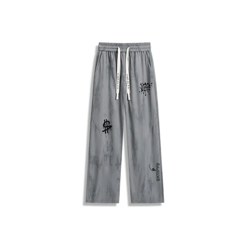 Qnxeey Casual Pants Unisex-4