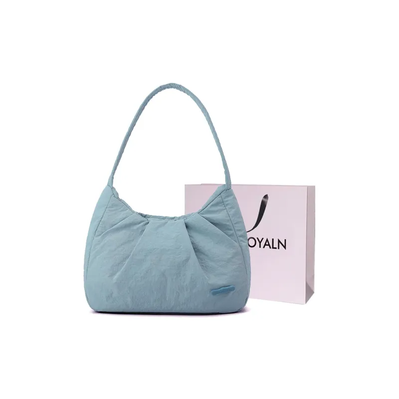 LOUIS ROYALN Nylon Fabric Shoulder Bag Regular Small Size Unisex Multicolor-3