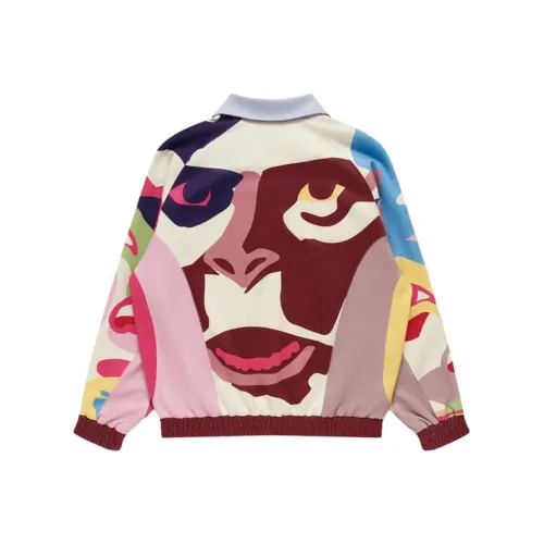 A BATHING APE X KidSuper Patchwork Track Jacket