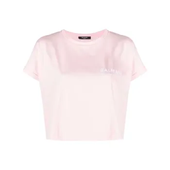BALMAIN Crop Tops Women's Pink