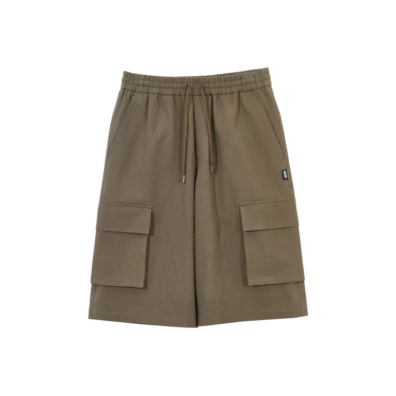 MLMR Casual Shorts Unisex Moss Stone Green-0