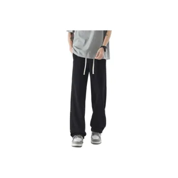 POLAR BEAR Casual Pants Unisex Black