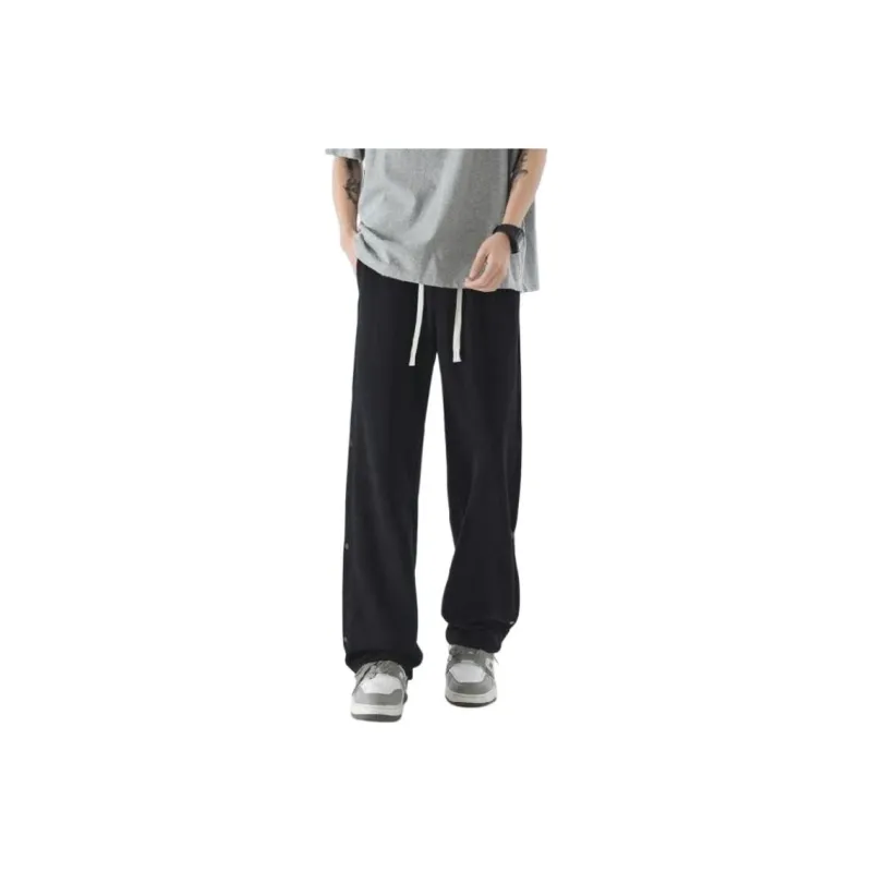 POLAR BEAR Casual Pants Unisex Black-0