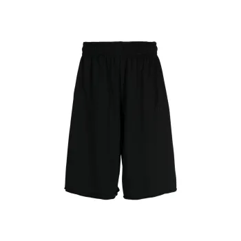 Vetements Logo embroidered Jersey Shorts