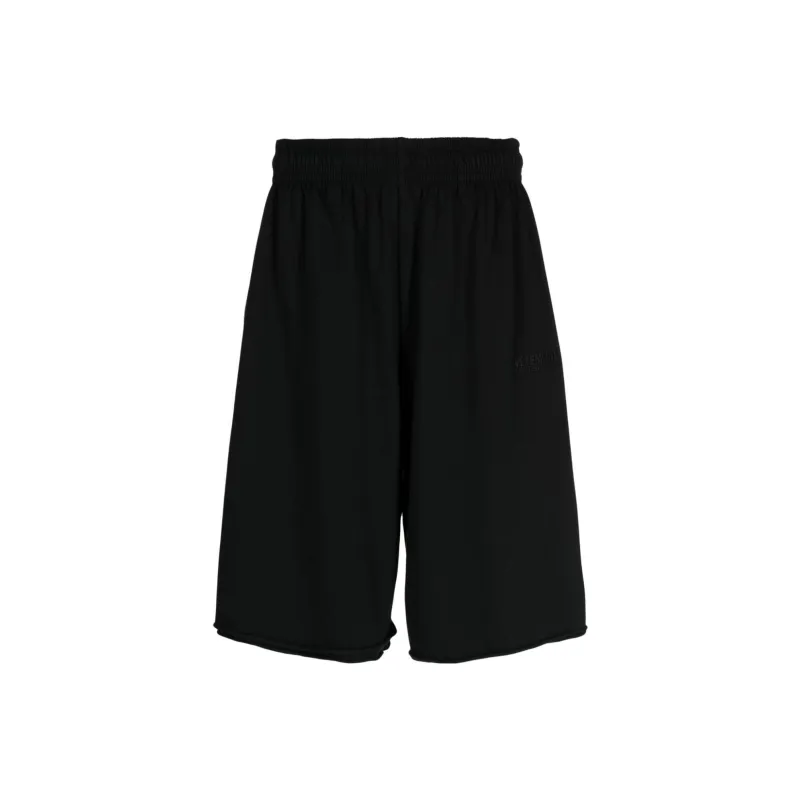 Vetements Logo embroidered Jersey Shorts-0