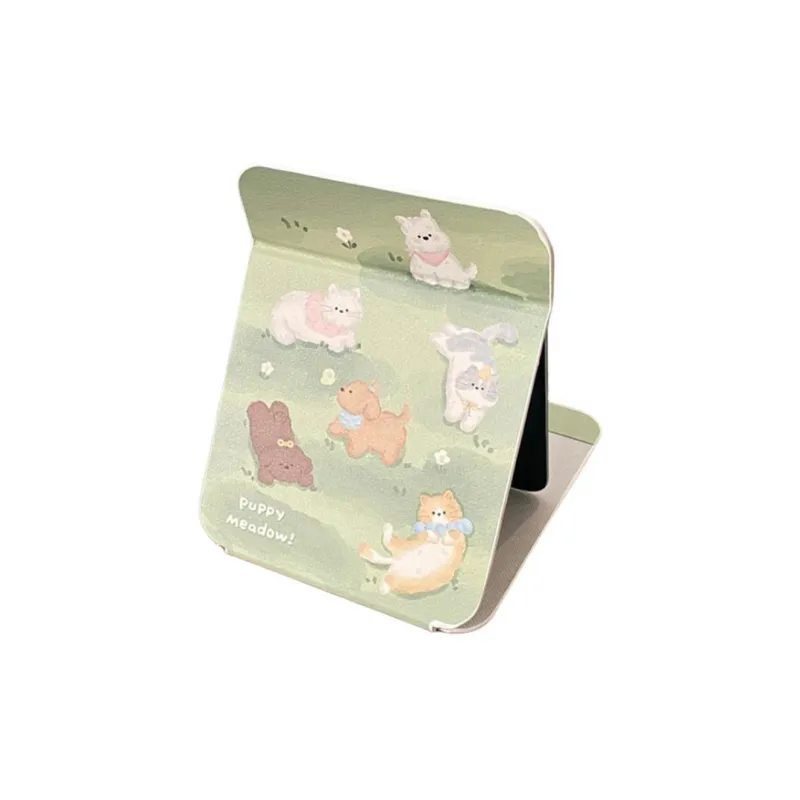 LUTEDAN Large Size Ins Foldable Make Up Mirrors Grooming-12