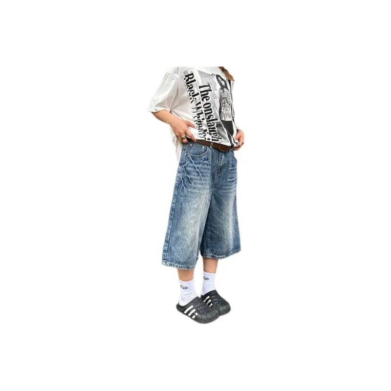 CORNILOT Denim Shorts Unisex Blue-0