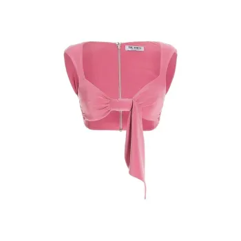 The Attico Stacy Cropped Top