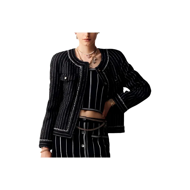 CHANEL 23 Spring Summer Tank Top Women's Black-0
