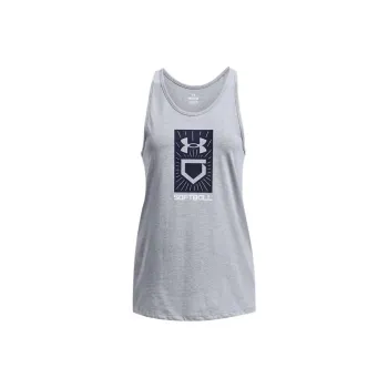 Under Armour Plate Tank Tops Women's Steel Briarwood